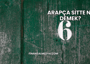 Arapça Sitte Ne Demek?
