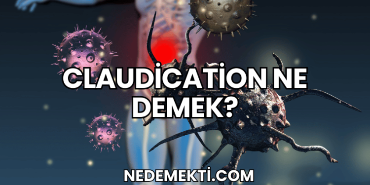 Claudication Ne Demek?