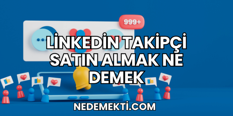 LinkedIn Takipçi Satın Almak Ne Demek?