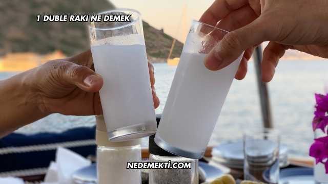 1 Duble Rakı Ne Demek